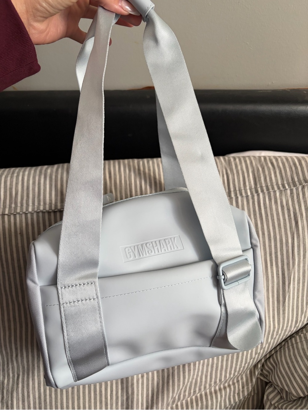 Gymshark Light Gray Crossbody Belt Bag